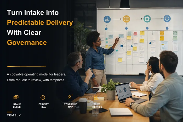 Design a Team Operating System That Turns Intake into Predictable Delivery — Playbook, Governance Checkpoints and Templates