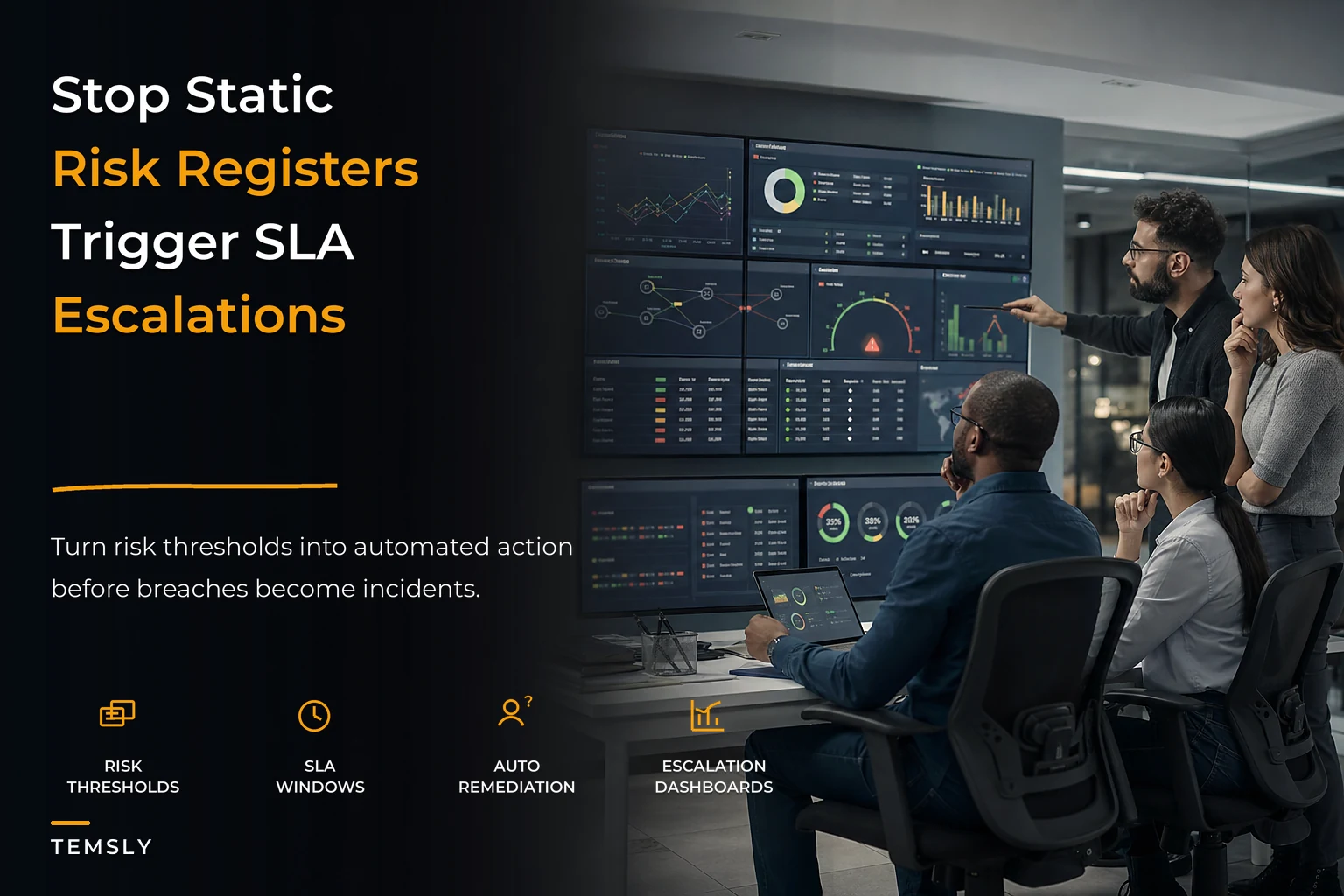 Stop Static Risk Registers: Map Risk Triggers to SLAs and Automate Escalations