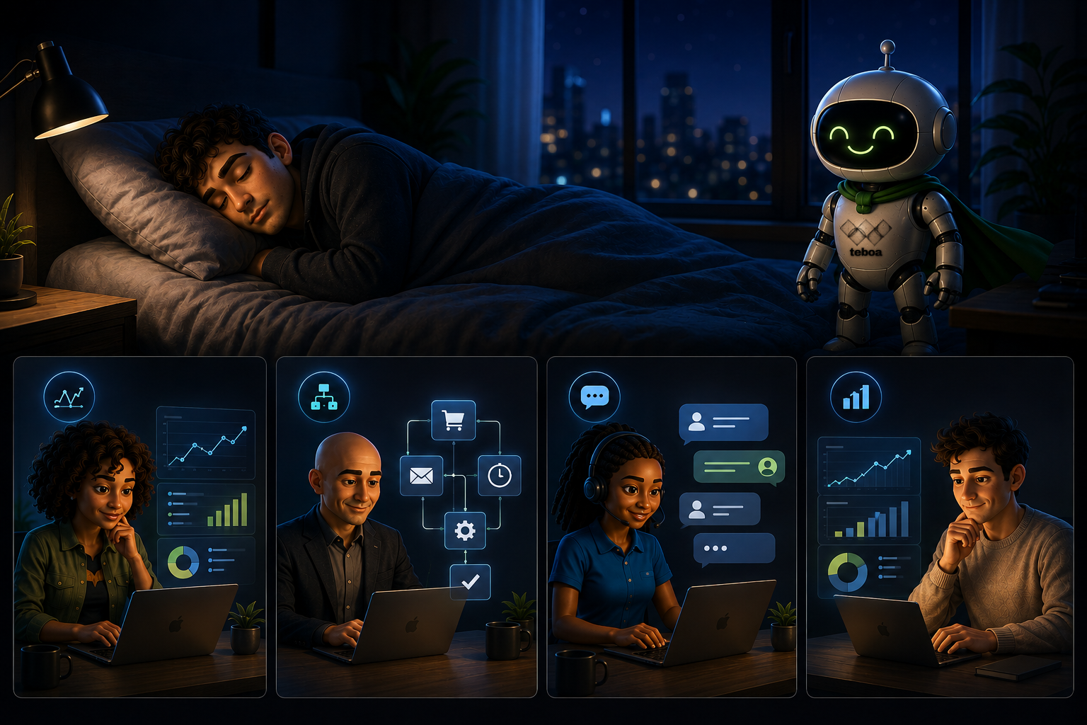 What Happens While You Sleep? Inside an AI-Powered Shopify Store