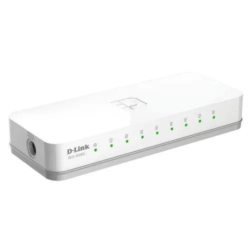 D-Link 8-Port 10/100 Mbps desktop switch - 1