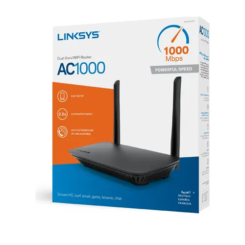 Linksys AC1000 Dual-Band WiFi 5 Router - 1