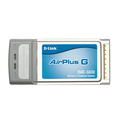 D-Link Wireless G DWL-G630 54 Mbps PCMCIA Wireless Notebook Adapter - 1