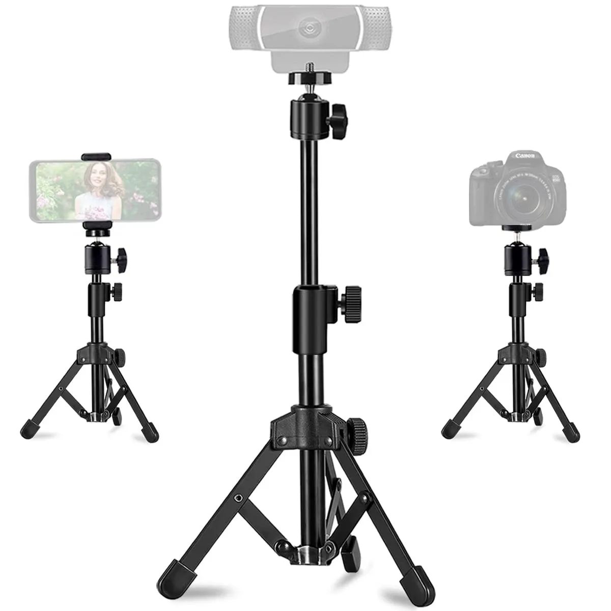 Webcam Tripod Stand Extendable - 1