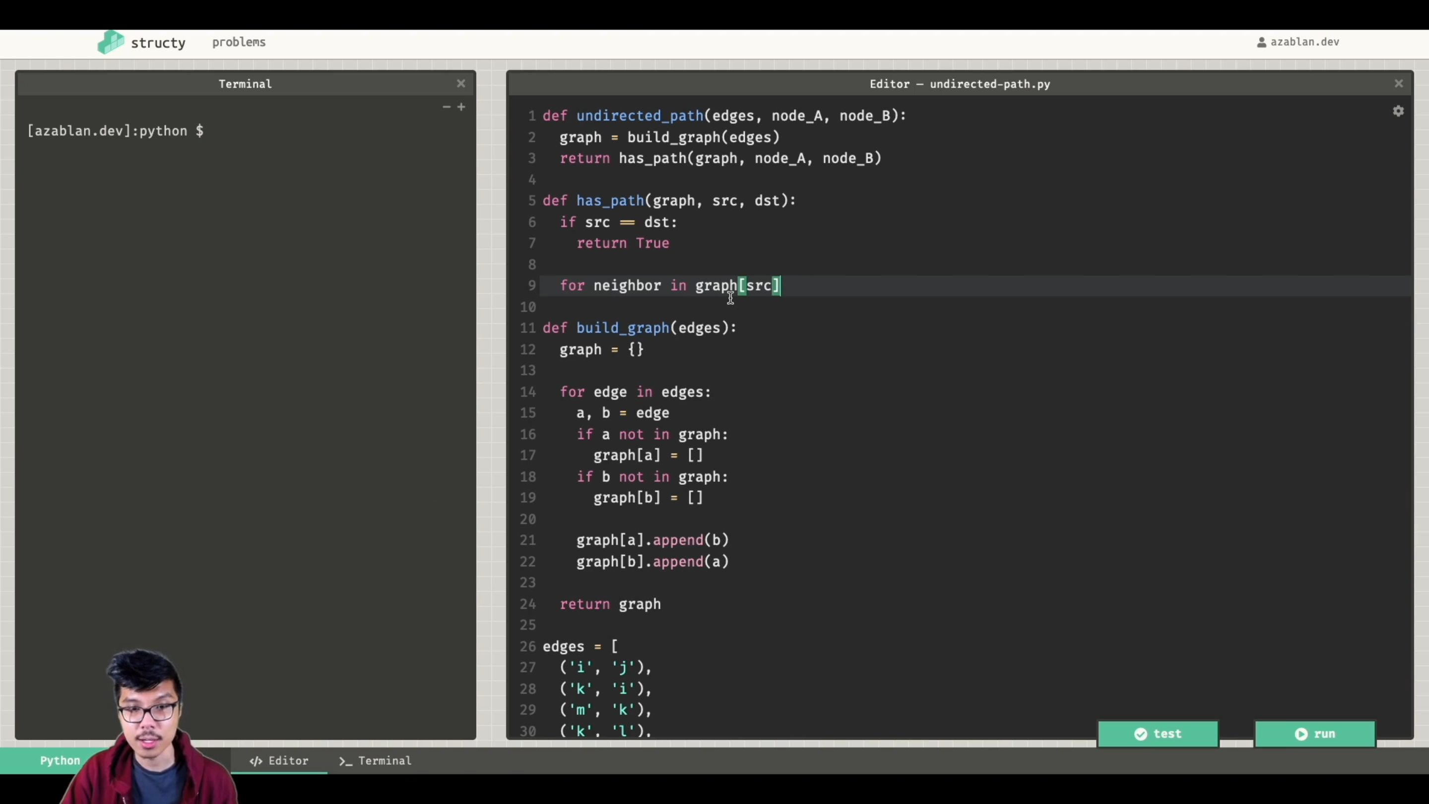 Undirected Path Walkthrough - Crash Course: Beginner Data Structures ...