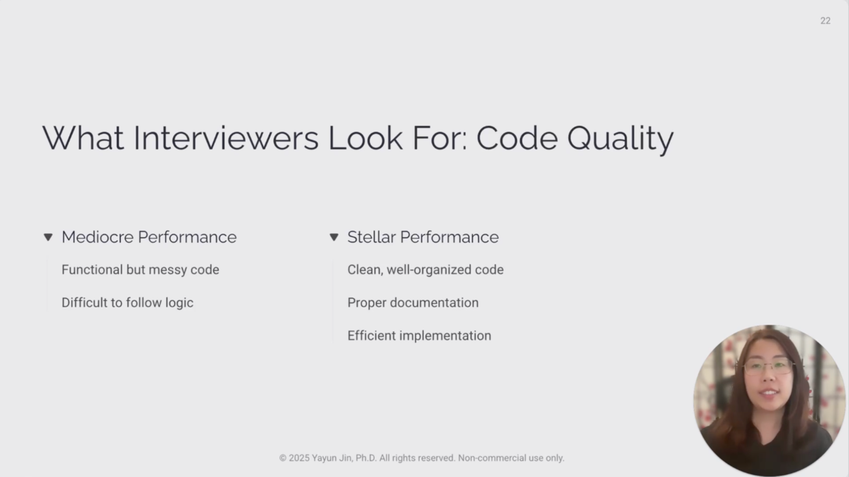 Code Quality - Master The Machine Learning Interview As A Software Engineer