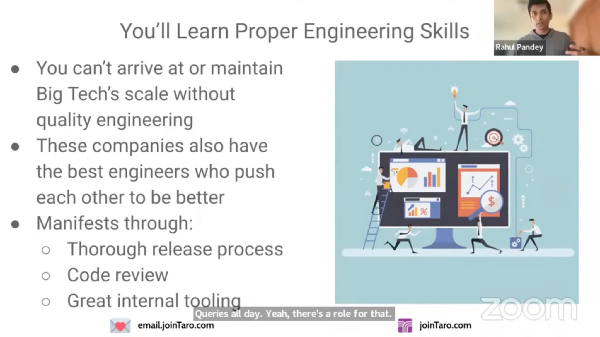 You'll Learn Proper Engineering Skills - [Taro Classic] FAANG Career ...