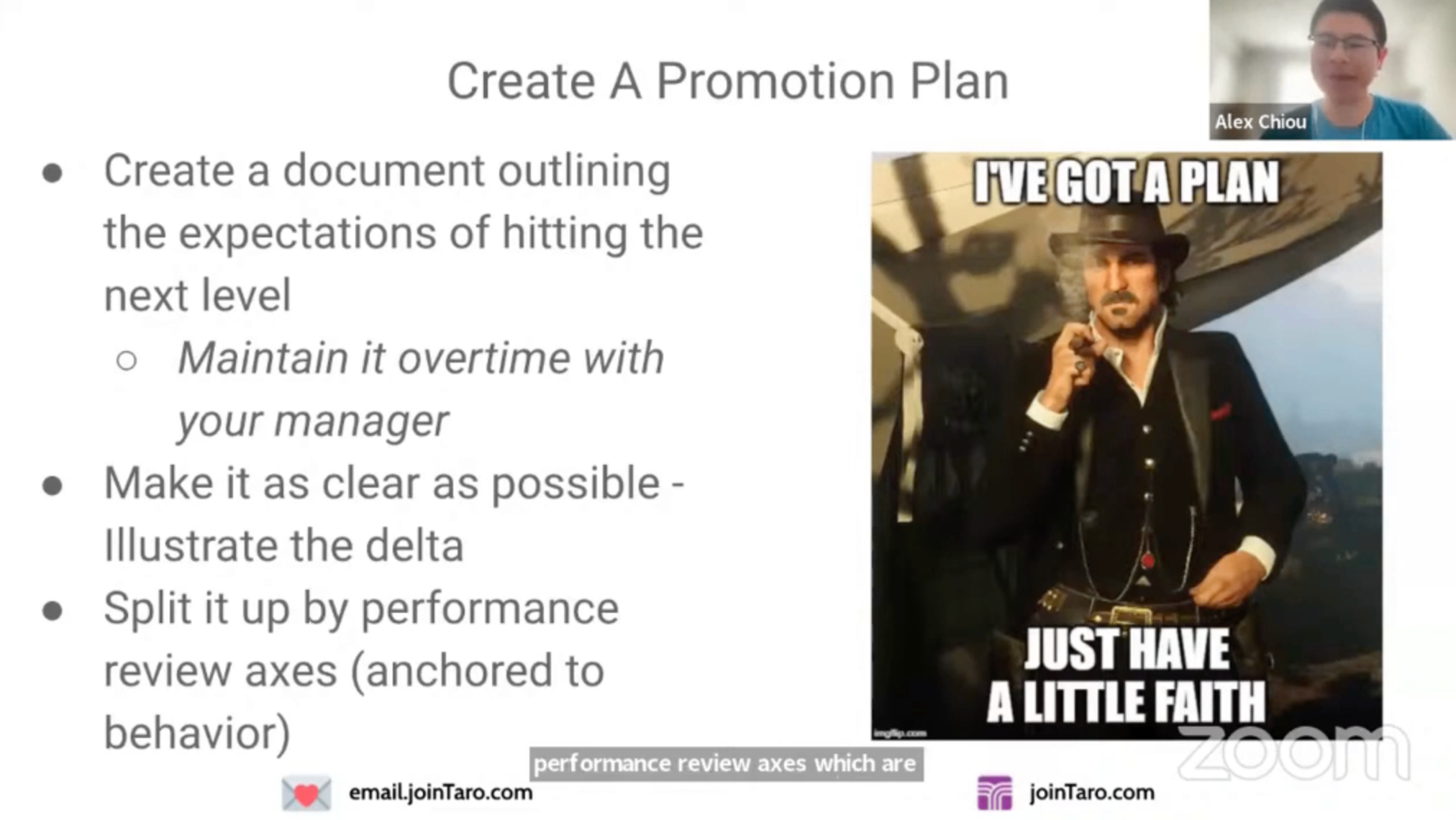Create A Promotion Plan - [Taro Classic] Work Better With Your ...