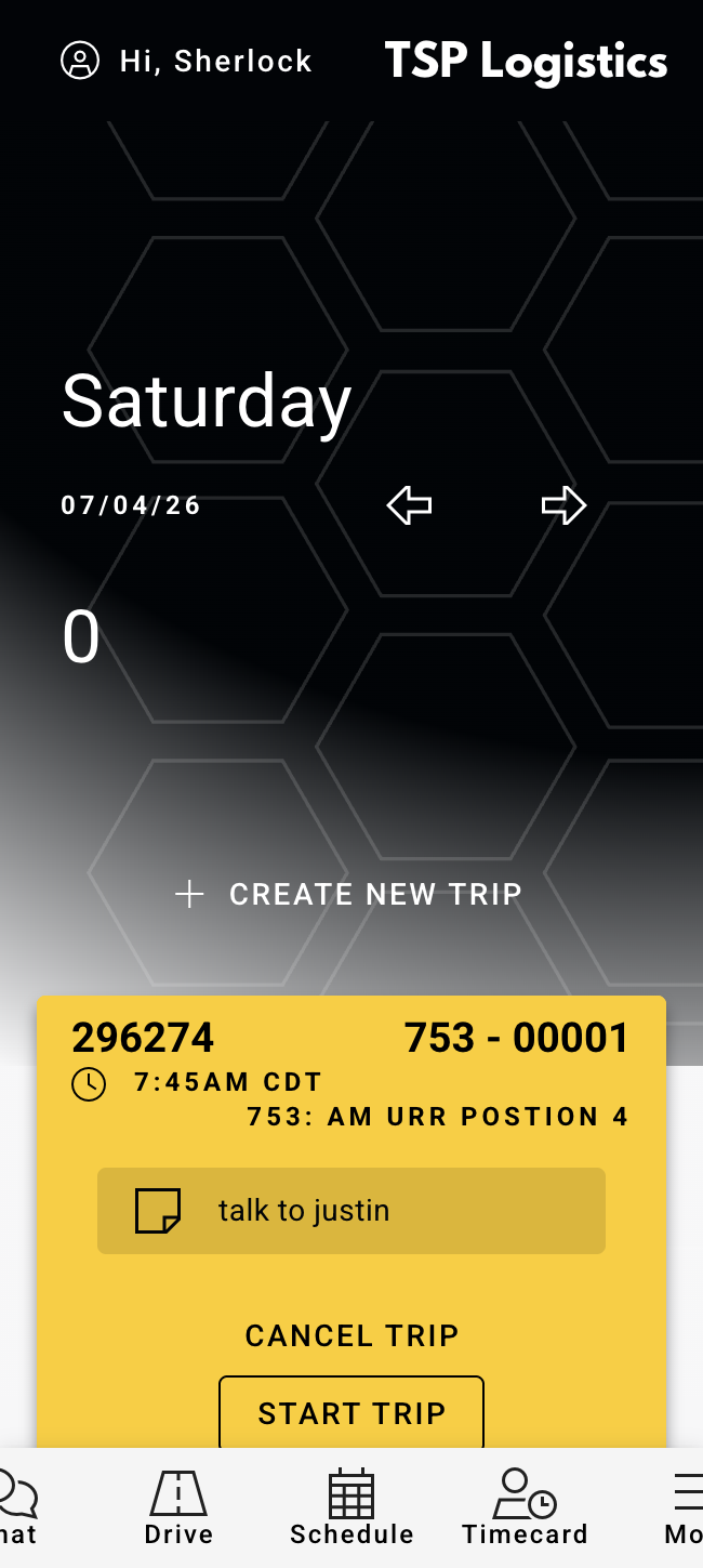 Your drivers, on the same map.
