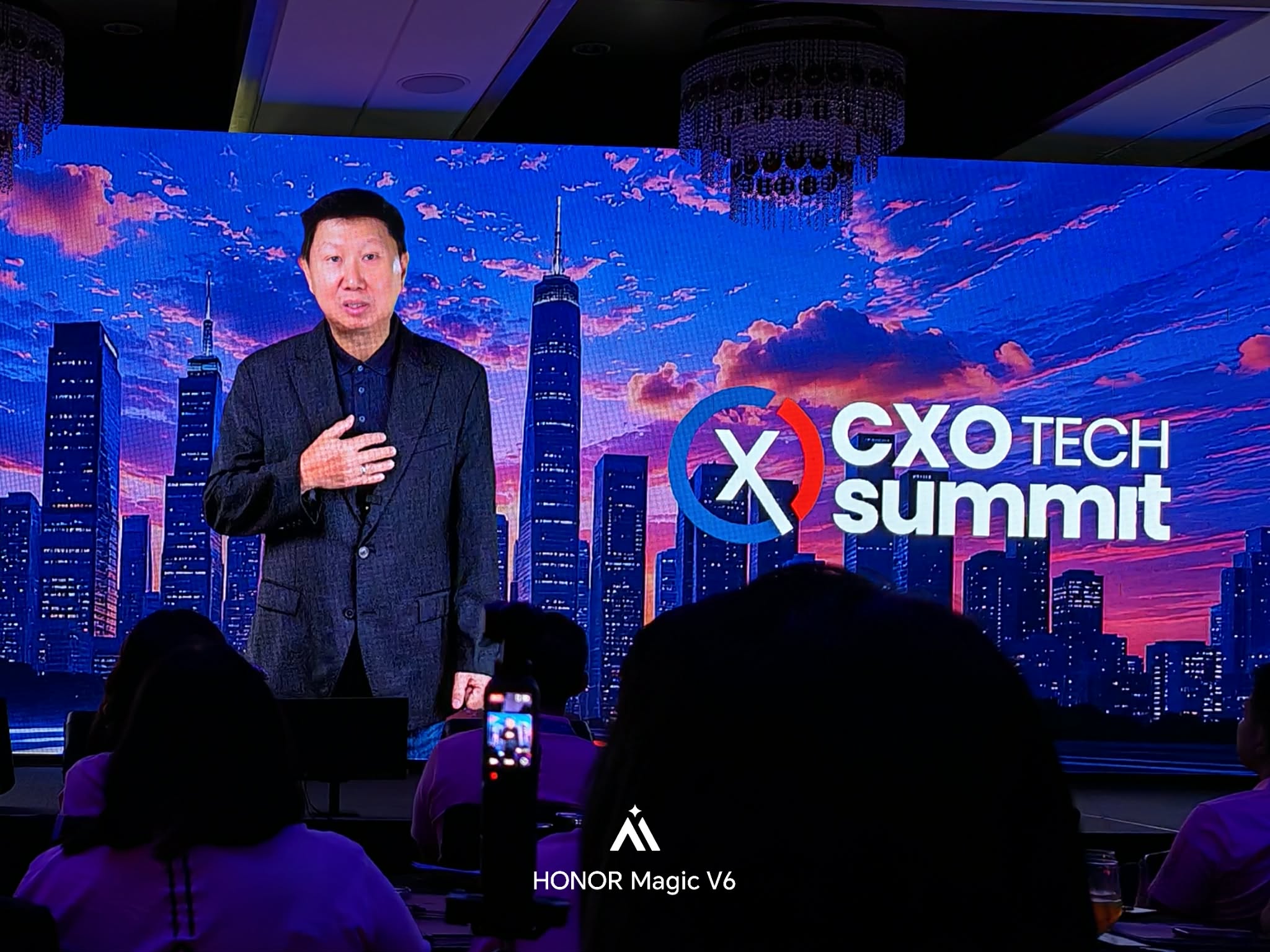 Jimmy Go, President and CEO of VST ECS Philippines, delivers his keynote remotely at the 9th VST ECS CXO Tech Summit at Shangri-La Boracay. His message highlights the challenge facing business leaders today: moving AI beyond experiments and into everyday operations that deliver measurable results. With the theme “Rethinking IT: Powering the AI-Driven Enterprise,” the summit brings technology leaders together to discuss how AI, cybersecurity, and modern infrastructure can help build more resilient and competitive organizations.