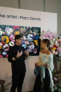 Solenn Explores the Beauty of Digital Art with Samsung Top-of-the-line Art TVs