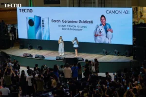 TECNO CAMON 40 Series, showbiz royalty Sarah G draw crowds at the FlashSnap Fiesta