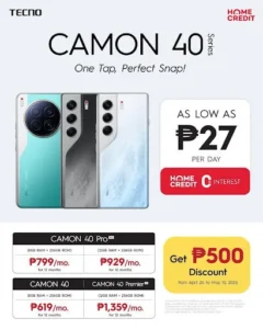 TECNO Launches CAMON 40 Series with Sarah G