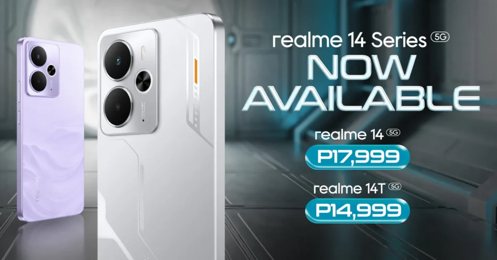 Performance Beyond Limits: The realme 14 Series 5G is now available nationwide starting at P14,999