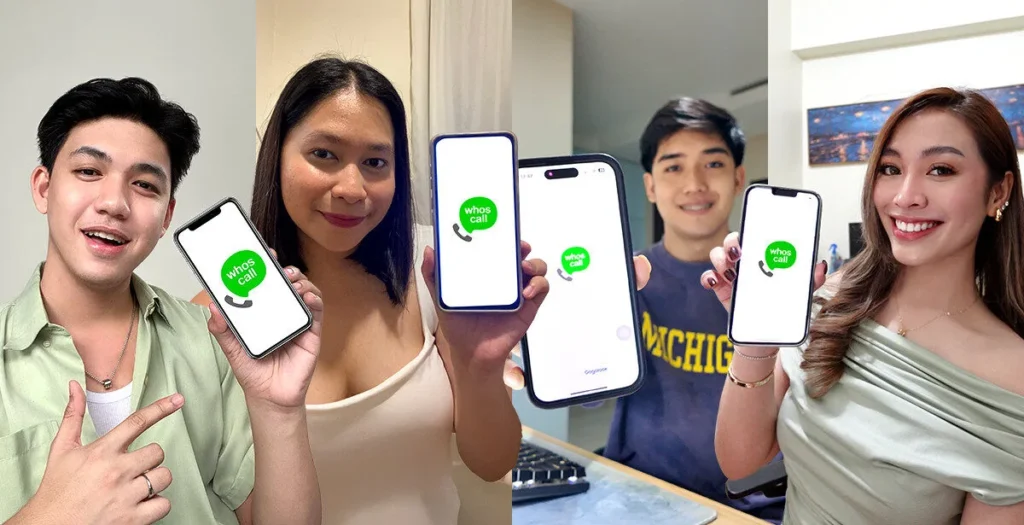IN PHOTOS: Creators who shared how the Whoscall app helps them—making it an essential part of their daily routine and a way of life.