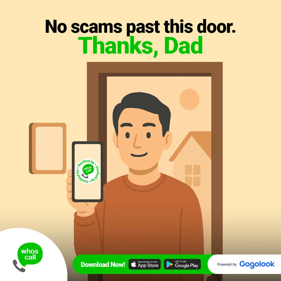 Whoscall Content Checker: Dads’ trusted ally in protecting their families against online scams