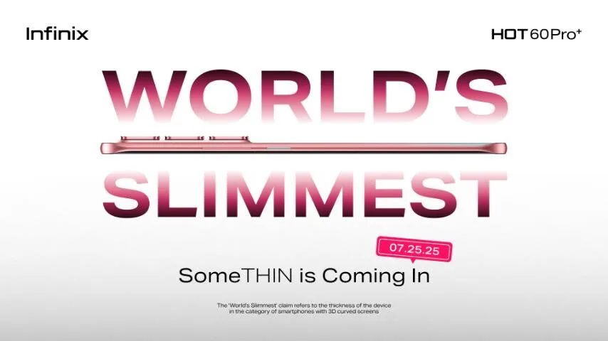 Infinix unveils world’s slimmest 3D-curved AI smartphone with HOT 60 Series