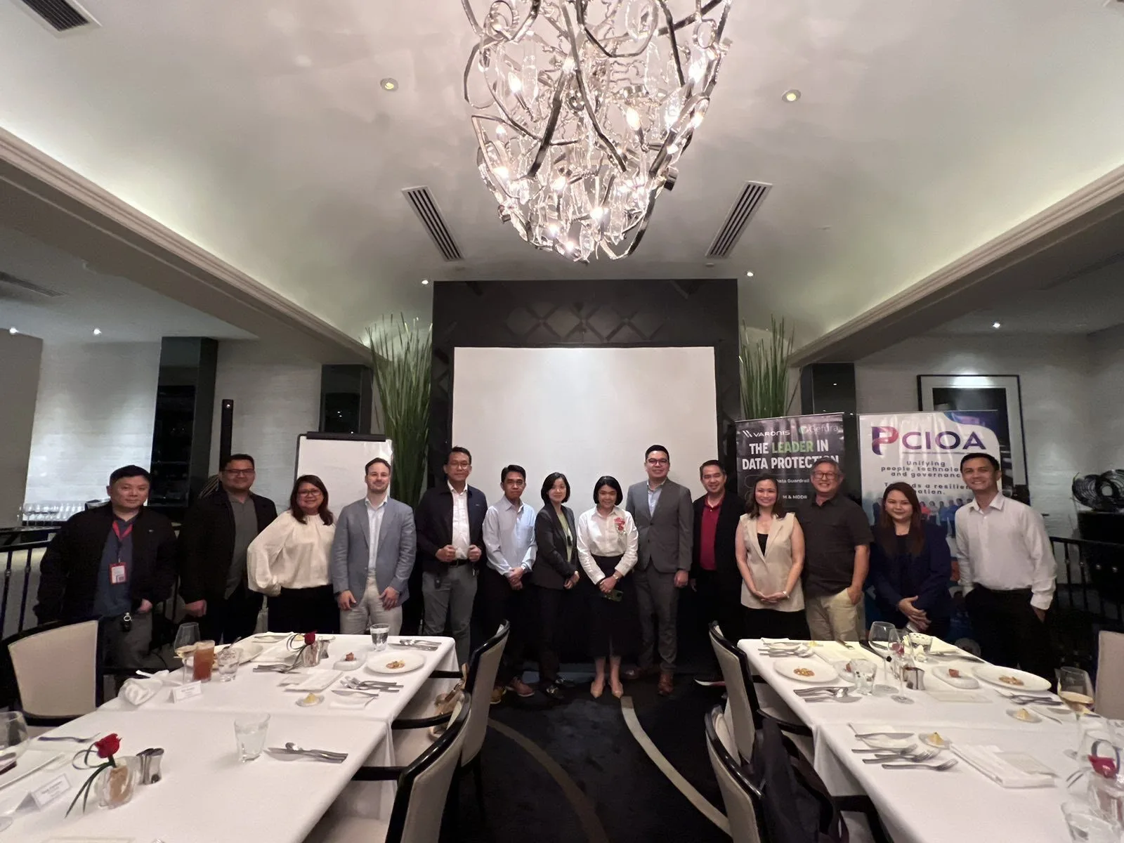 IN PHOTO: Representatives from various organizations gathered at the cybersecurity forum co-hosted by the PCIOA, Gefura, and data security leader Varonis (Nasdaq: VRNS).