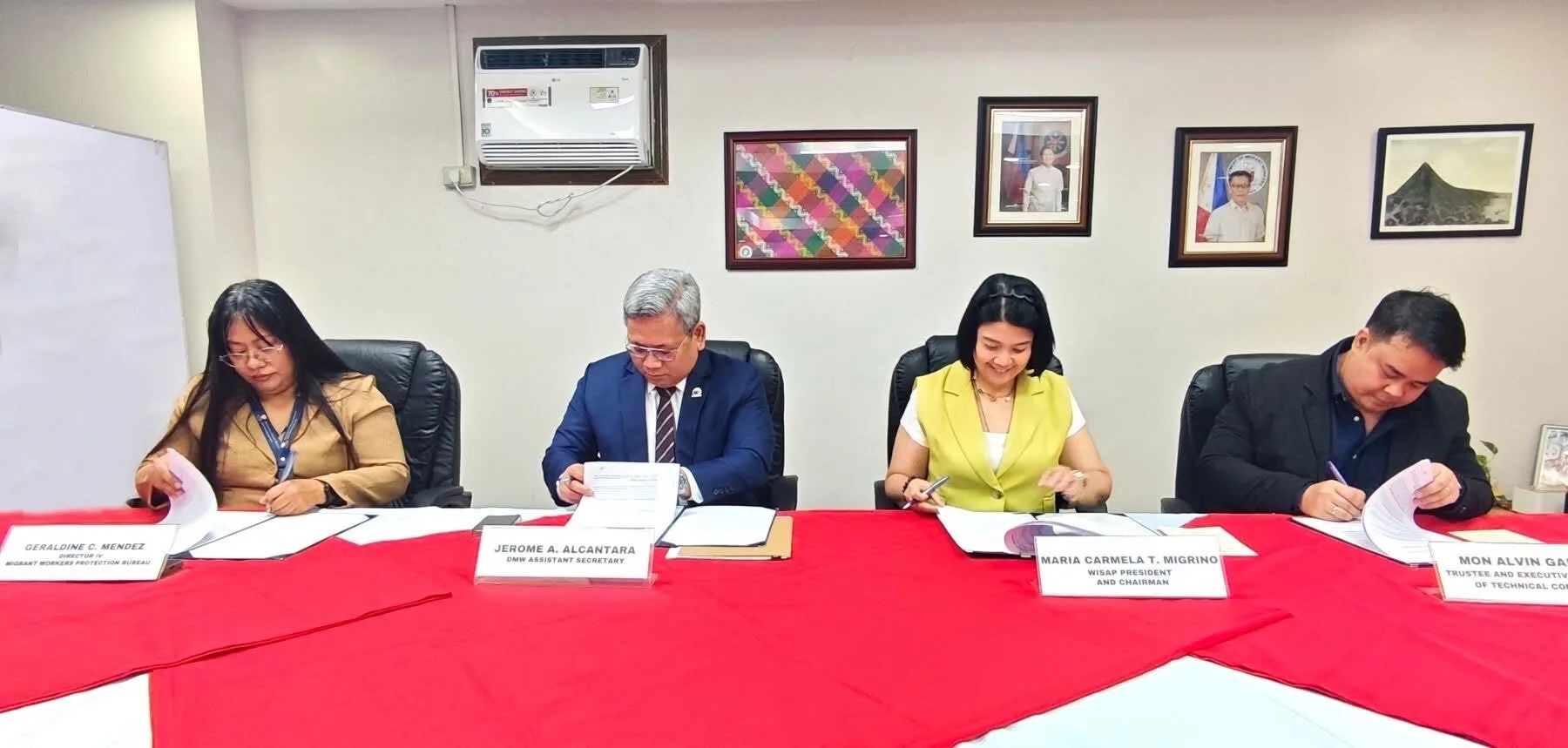DMW, WiSAP ink pact to safeguard OFW women, families online