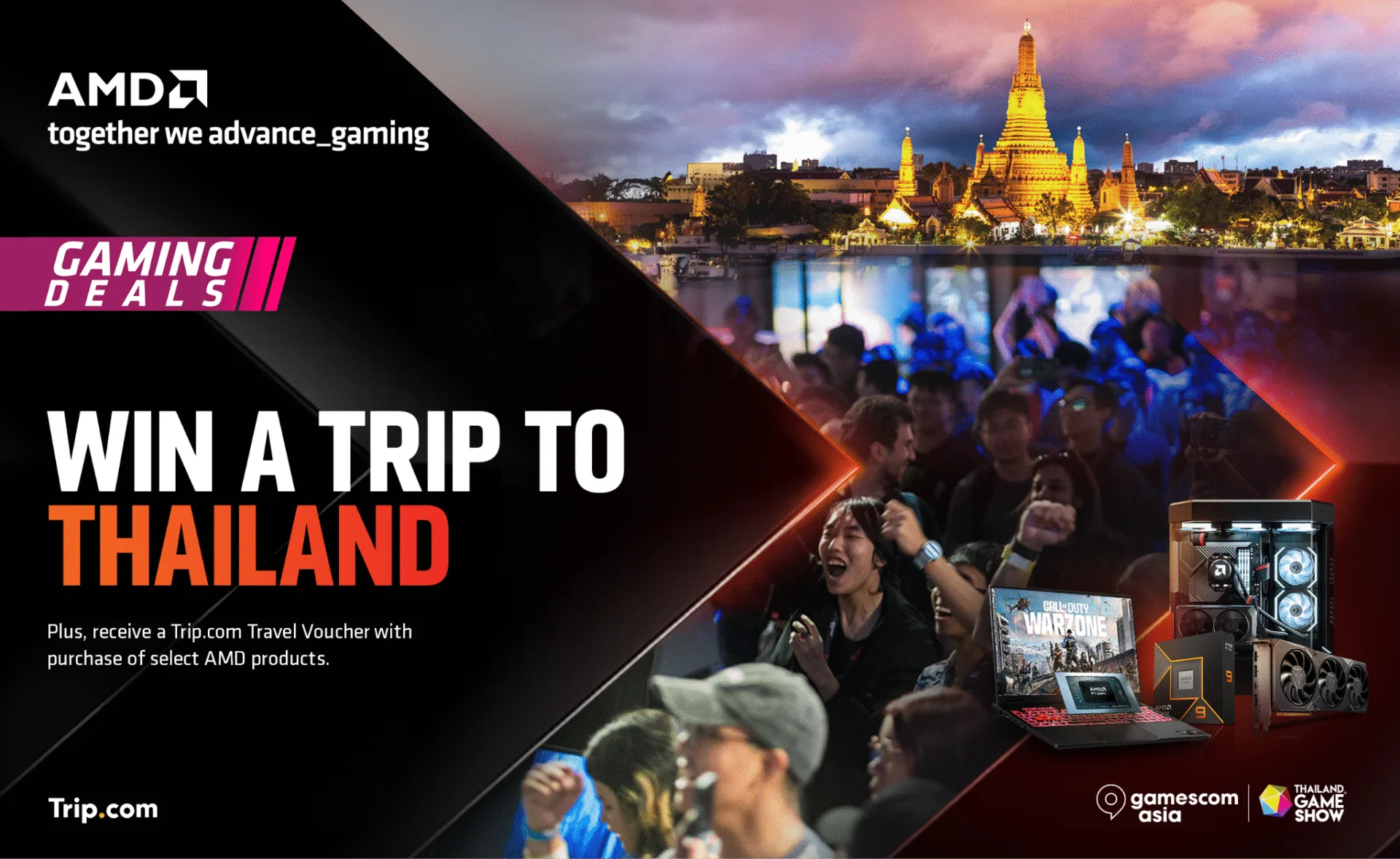 Want to go to Thailand? Win an all-expense-paid trip to gamescom asia x Thailand Game Show 2025
