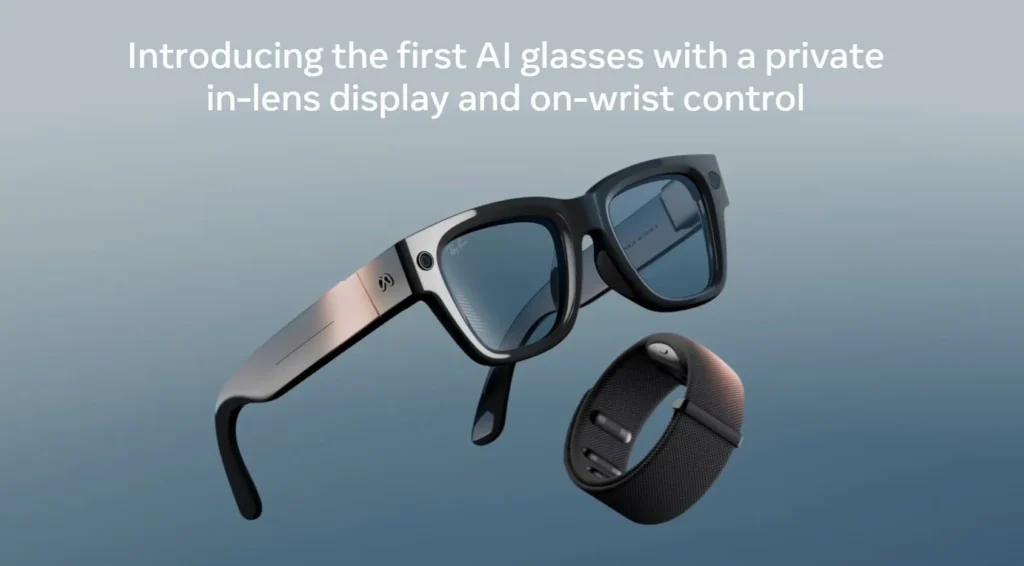Meta unveils Ray-Ban smart glasses with built-in display, gesture controls
