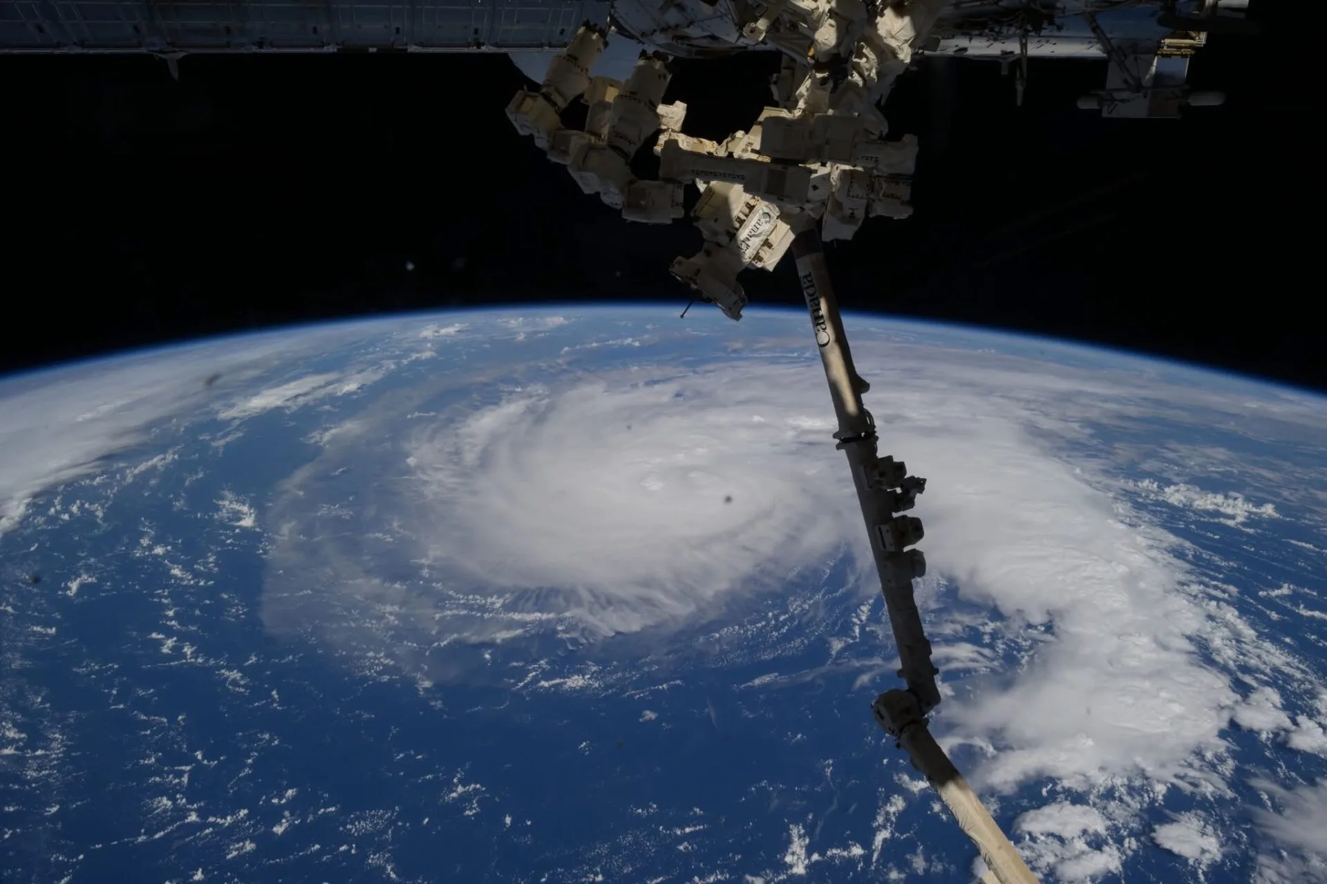 NASA astronaut captures stunning image of Super Typhoon Nando from ISS