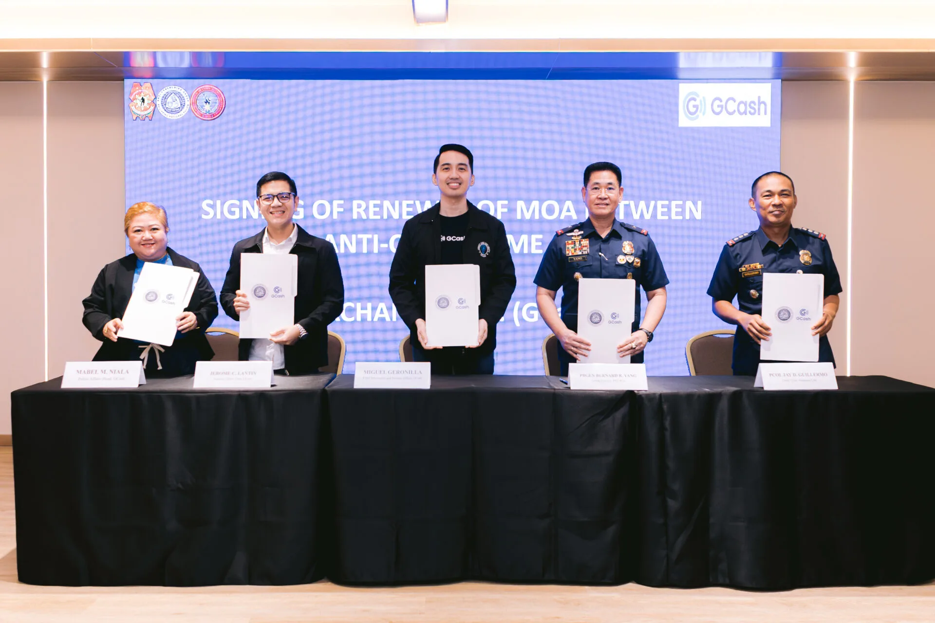 PNP-ACG, GCash renew partnership to strengthen cyber defense, fight online scams