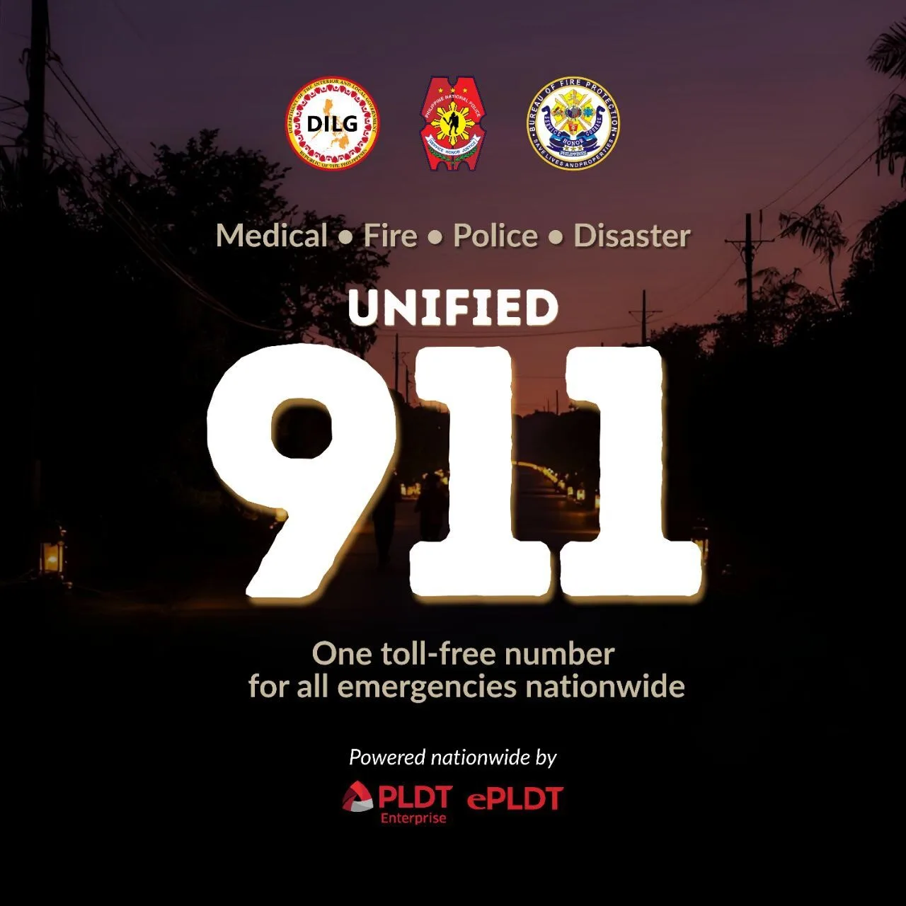 Unified 911 hotline to ensure safe Undas for millions of Filipinos