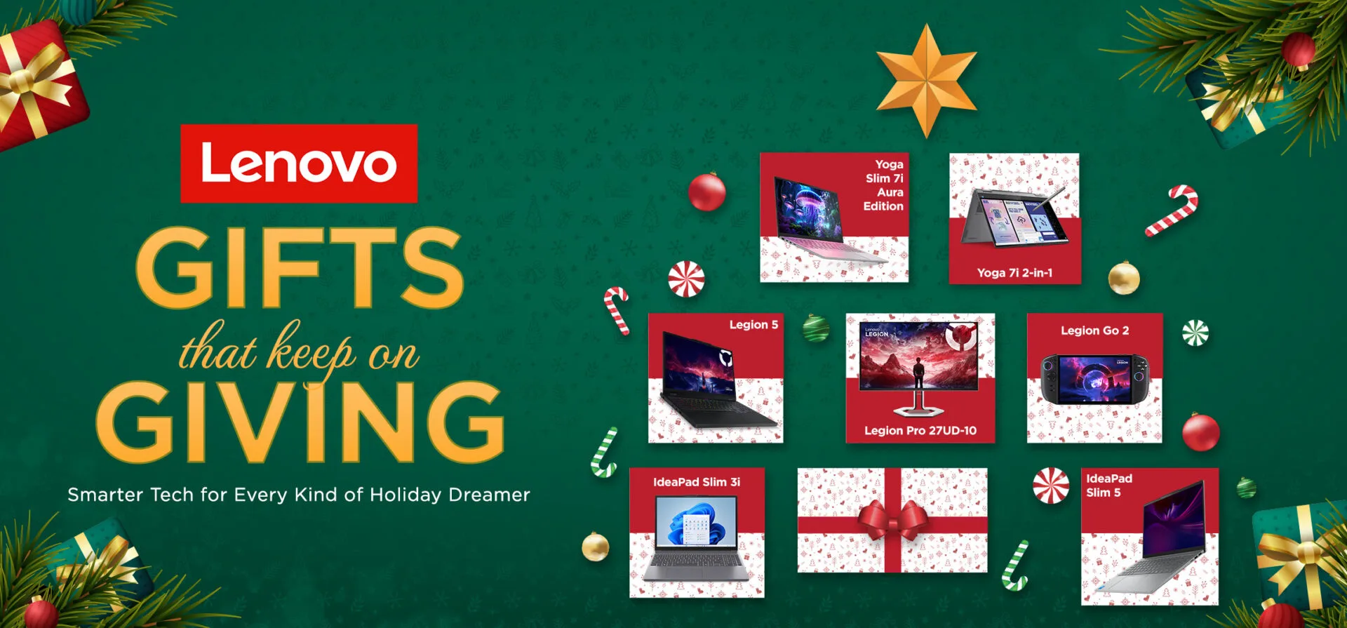 Gifts that keep on giving: Lenovo bring smarter AI options for the holiday season