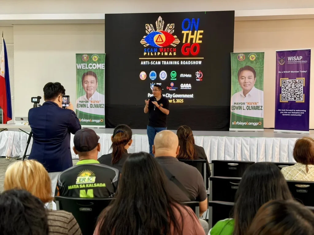 Parañaque is first LGU to host Scam Watch Pilipinas’ Anti-Scam Roadshow