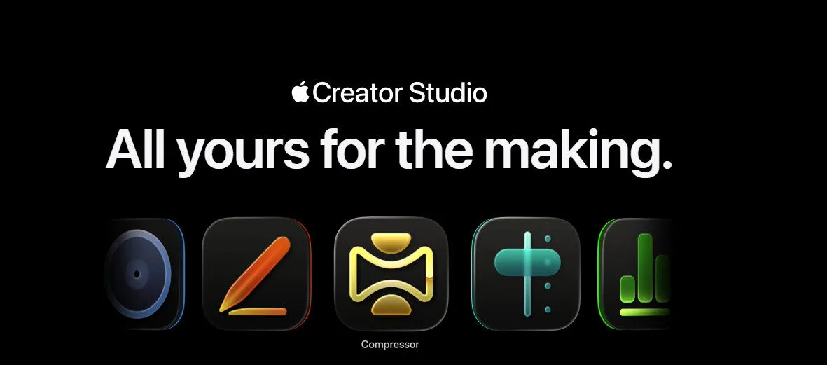 Apple introduces Creator Studio, bundling pro creative apps into one subscription