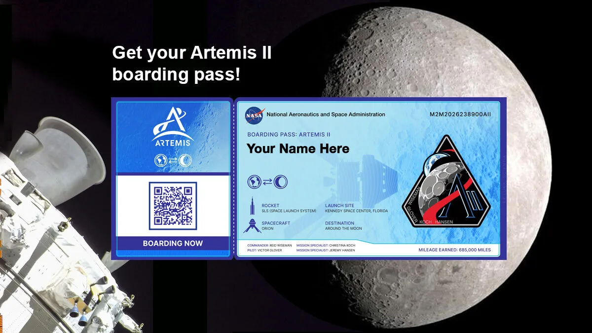 Your name could fly around the Moon as NASA opens public sign-up for Artemis II
