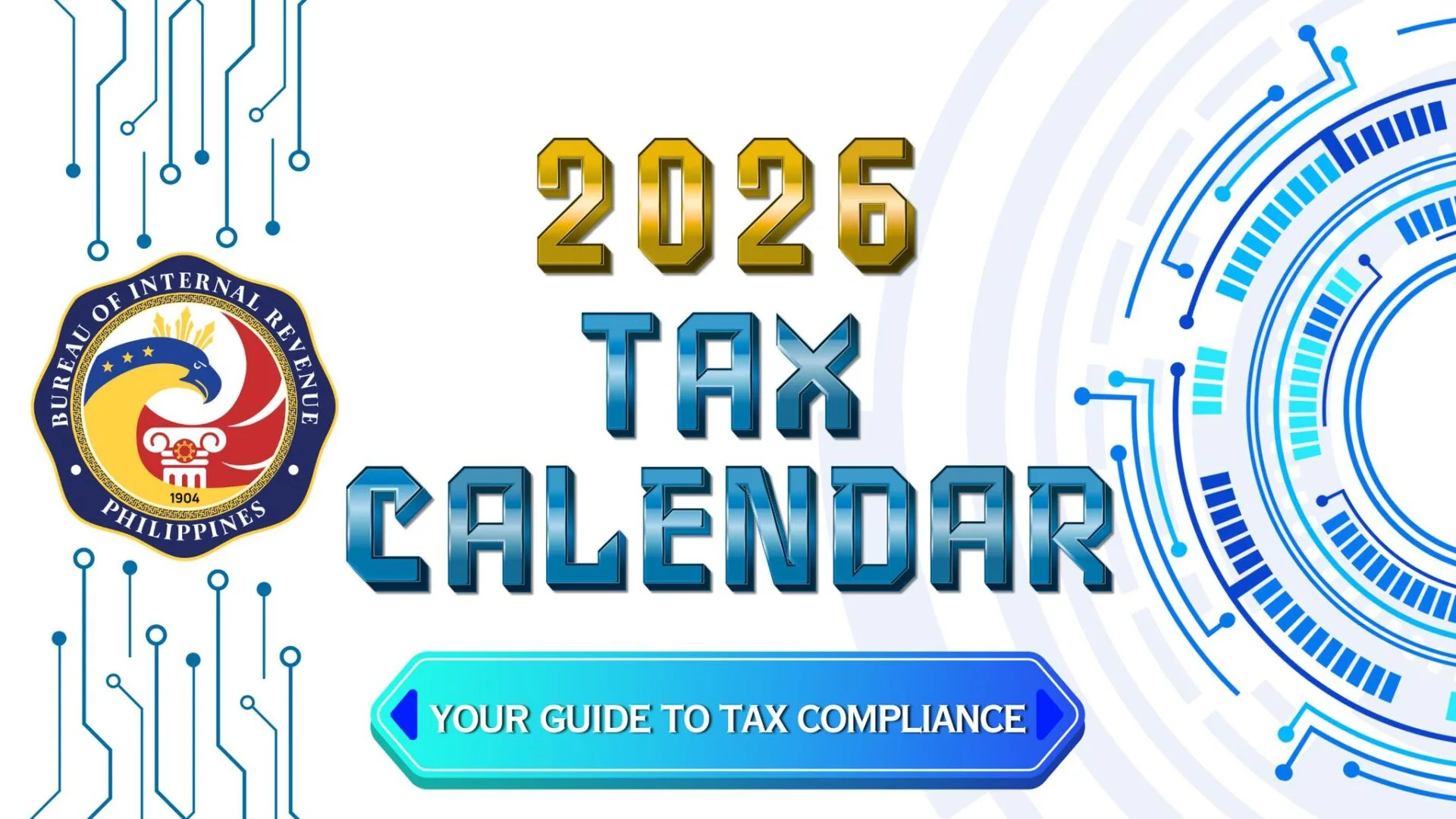 BIR rolls out interactive digital tax calendar to simplify 2026 tax deadlines