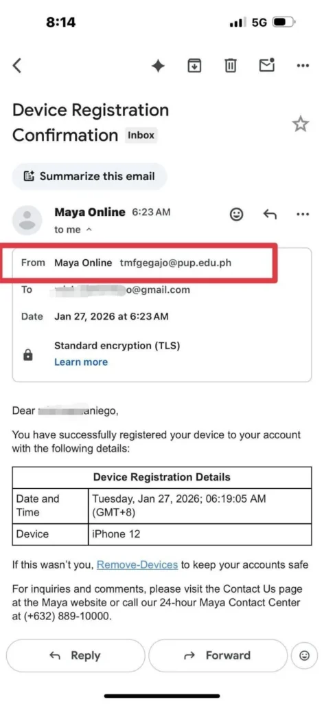 Deceptive phishing email targets Maya users with hidden redirect trick