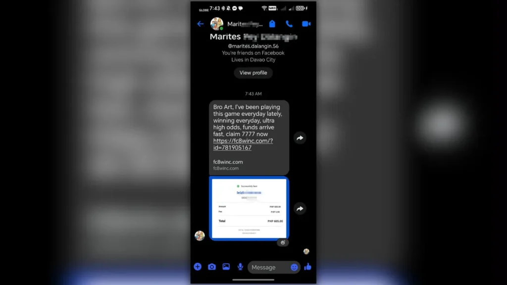 Compromised Facebook accounts used to spread crypto reward scam tied to suspected Chinese-linked network