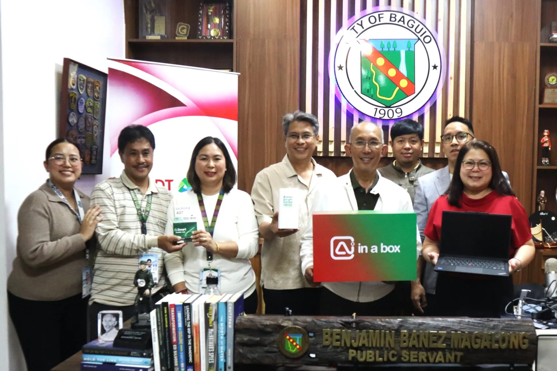 PLDT, Smart Communications bring AI-in-a-Box to boost Baguio City smart city push