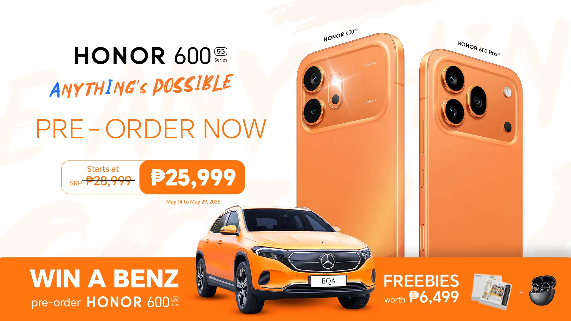 Buy a smartphone, drive home a Mercedes-Benz? HONOR 600 Series launch stirs buzz in PH tech scene