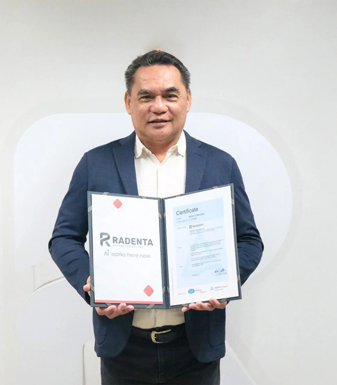 Radenta Technologies secures ISO 27001 certification