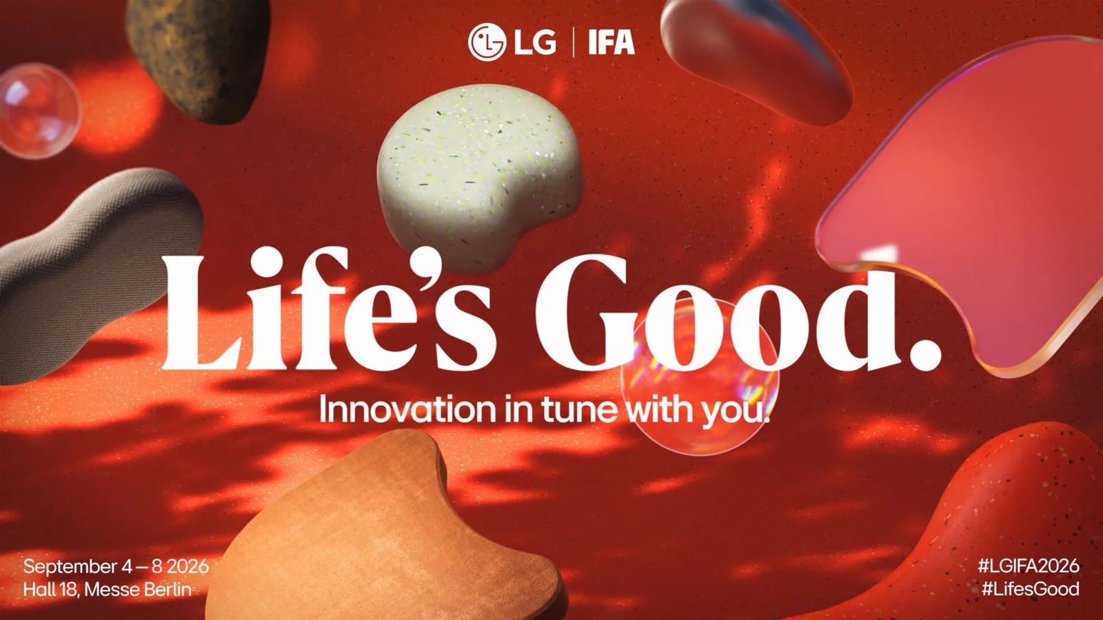 LG to showcase expanded AI Home ecosystem at IFA 2026