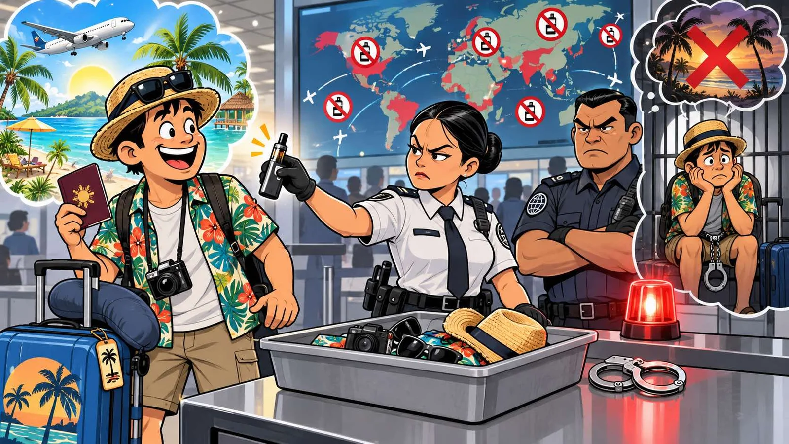 Filipino vape users warned: These countries can turn your vacation into a costly mistake