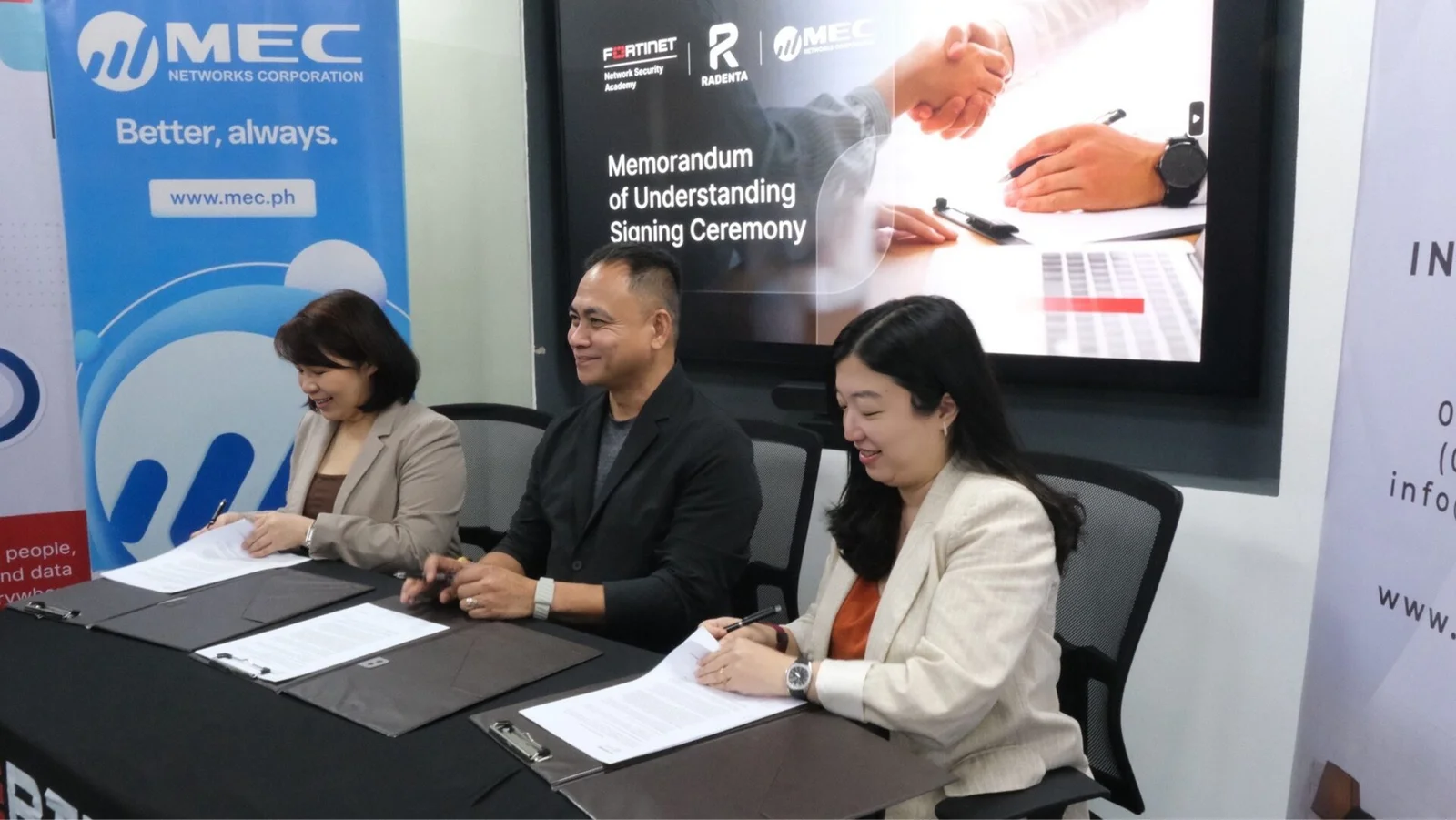 Radenta Academy, Fortinet Join Forces