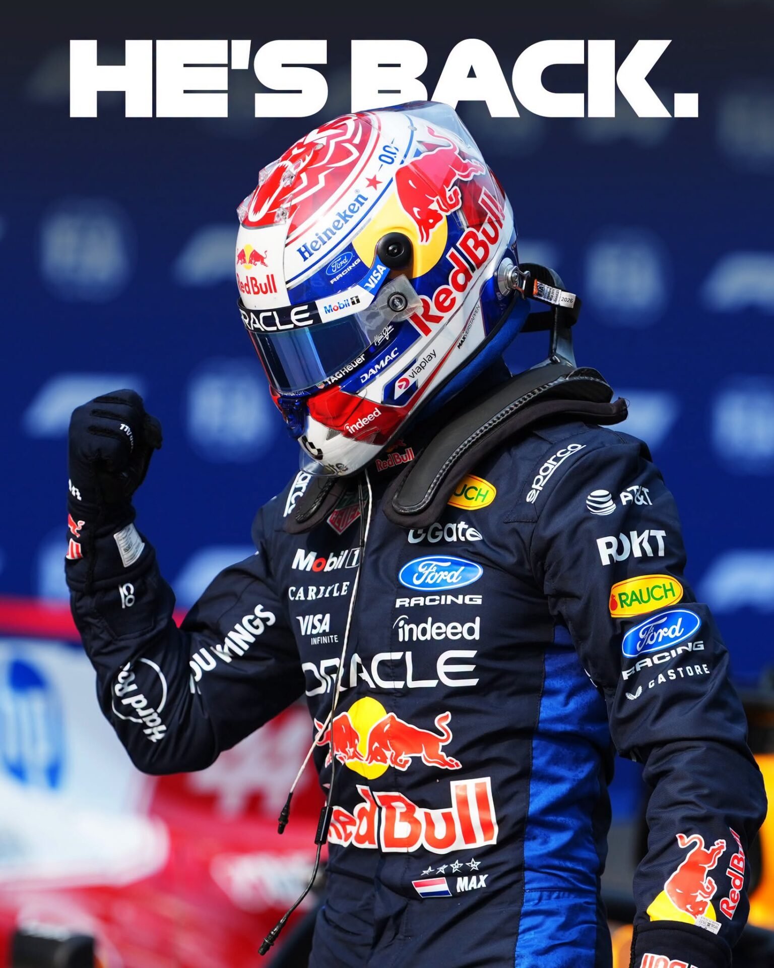 Verstappen takes pole for Bahrain GP in Malaysia, Hamilton starts second