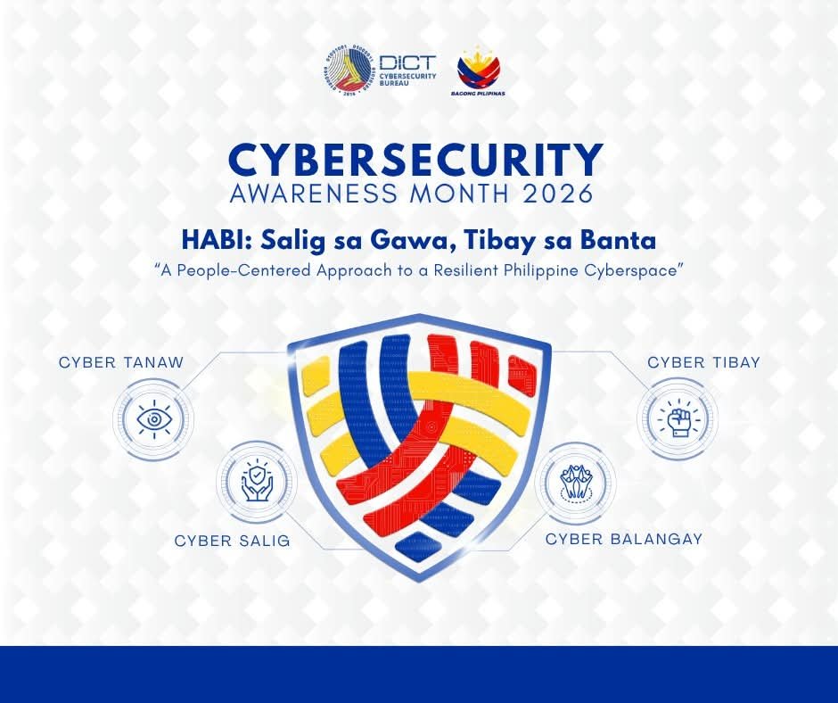 DICT maps four pillars for Cybersecurity Awareness Month 2026