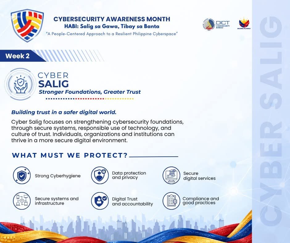 DICT maps four pillars for Cybersecurity Awareness Month 2026