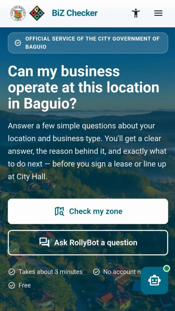 Baguio tests AI tool to simplify business permit applications