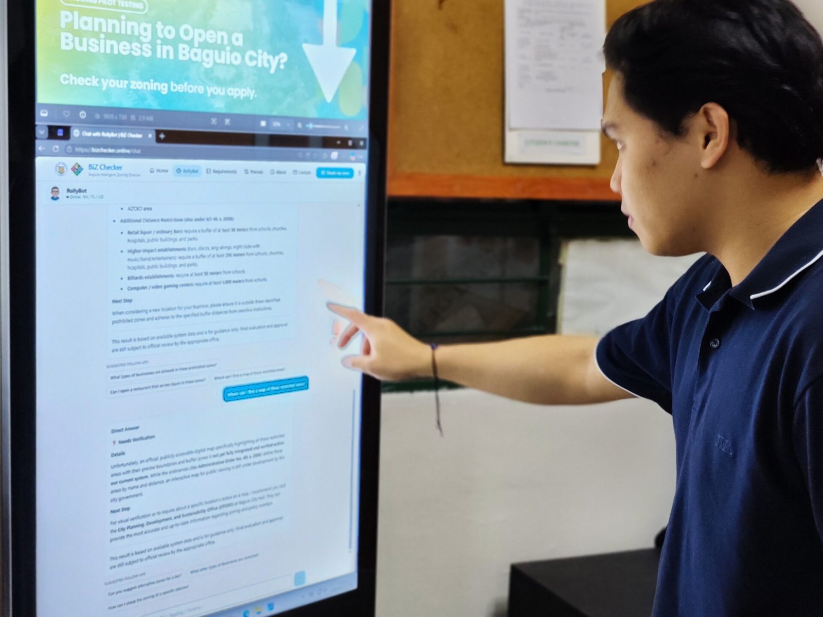 Baguio tests AI tool to simplify business permit applications