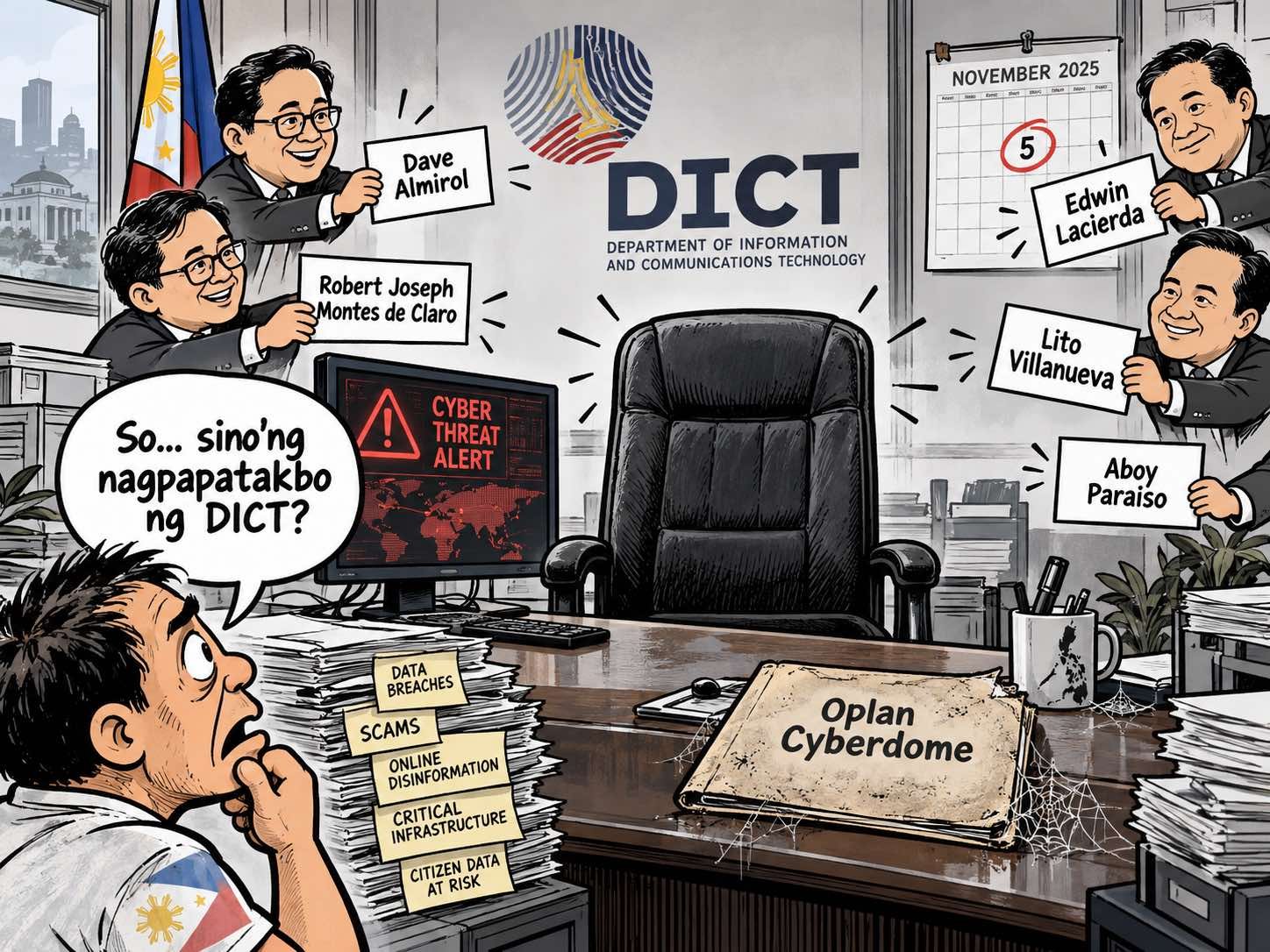 EDITORIAL: Who Is Running DICT?