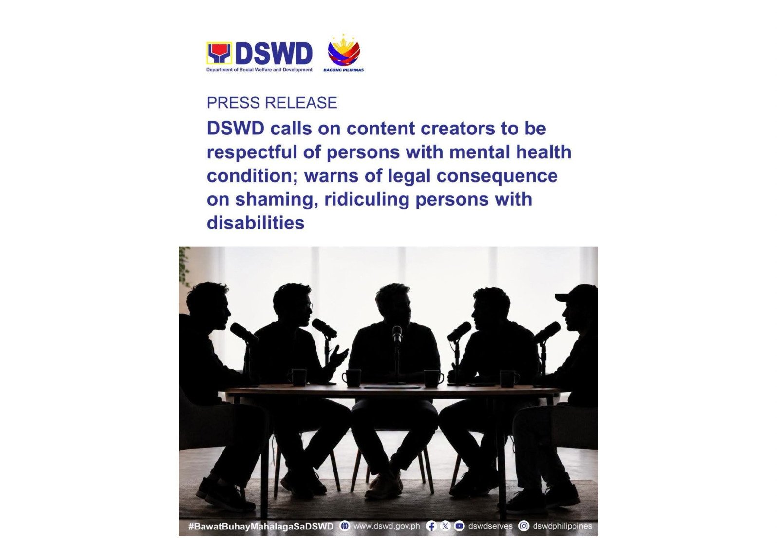 DSWD warns content creators of legal consequences over disability-related remarks