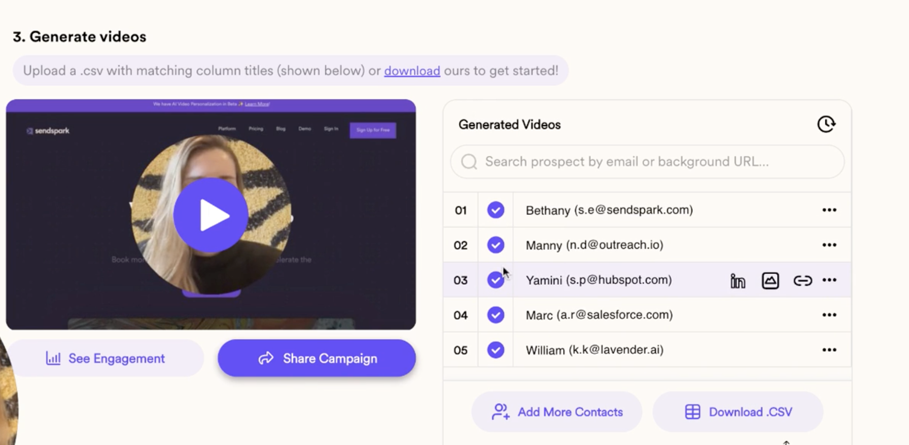 Automate Making Personalized Sales Videos
