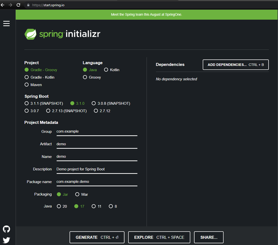 Pricing Page