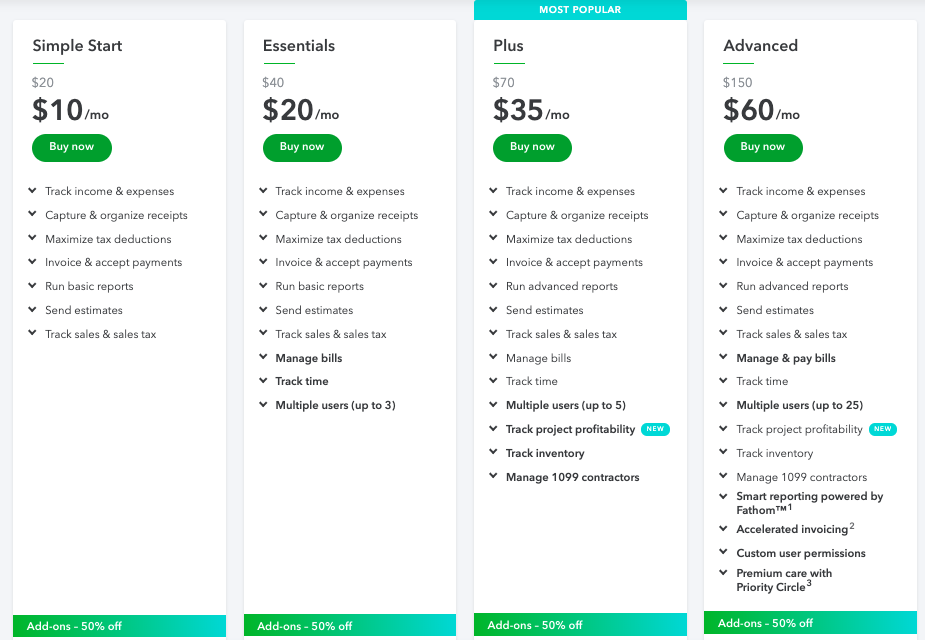 Pricing Page